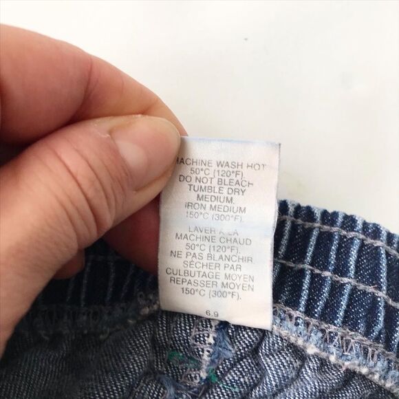 Vintage Marks & Spencer corduroy/denim pleated waist jeans VGUC 6Y - Picture 7 of 9